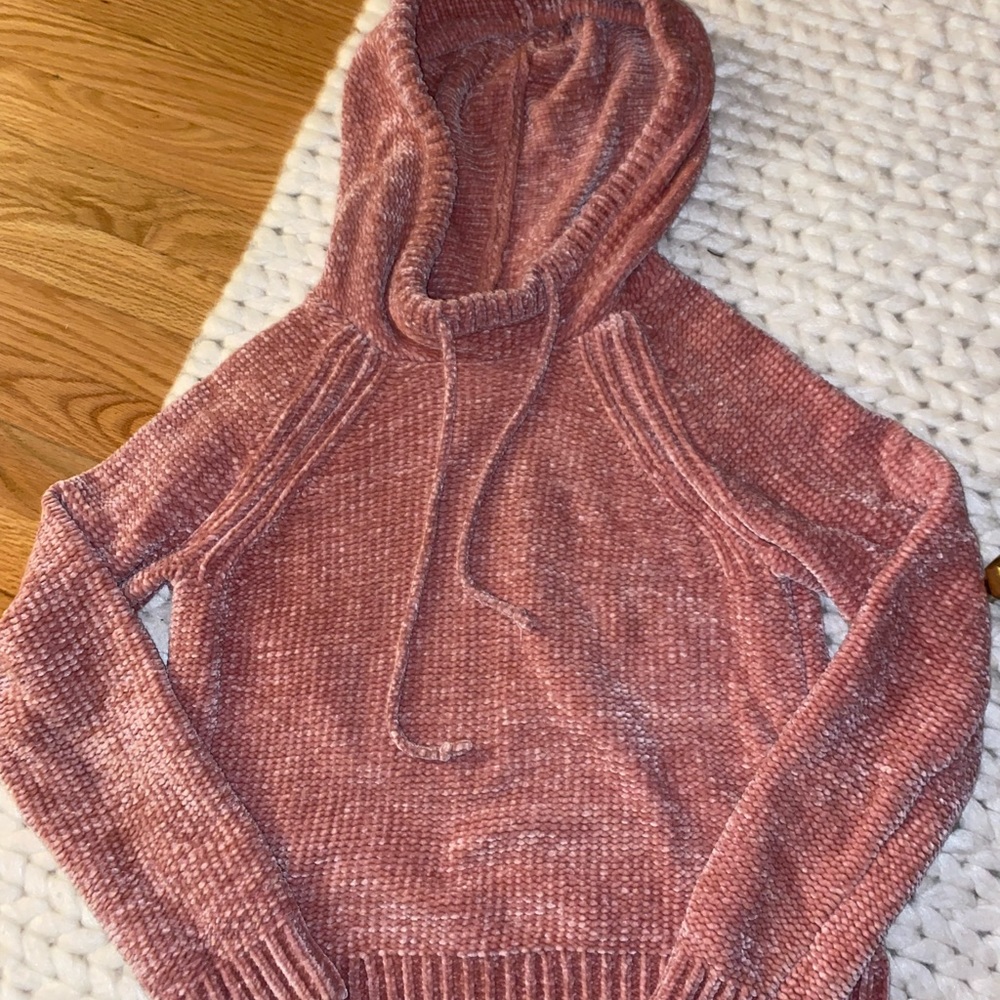 Soft pink hoodie